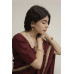 Maroon Saree