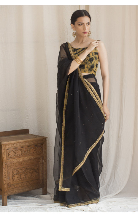 Black Saree