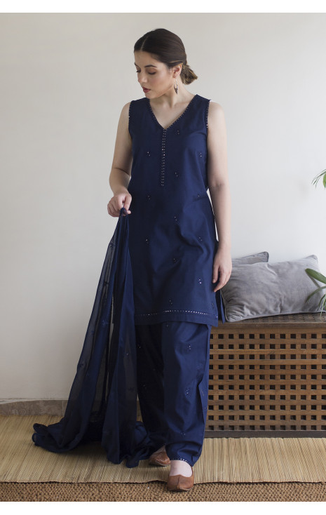 Navy Blue Outfit 